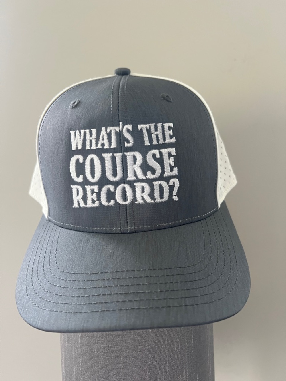 Whats The Course Record? Golf Hat